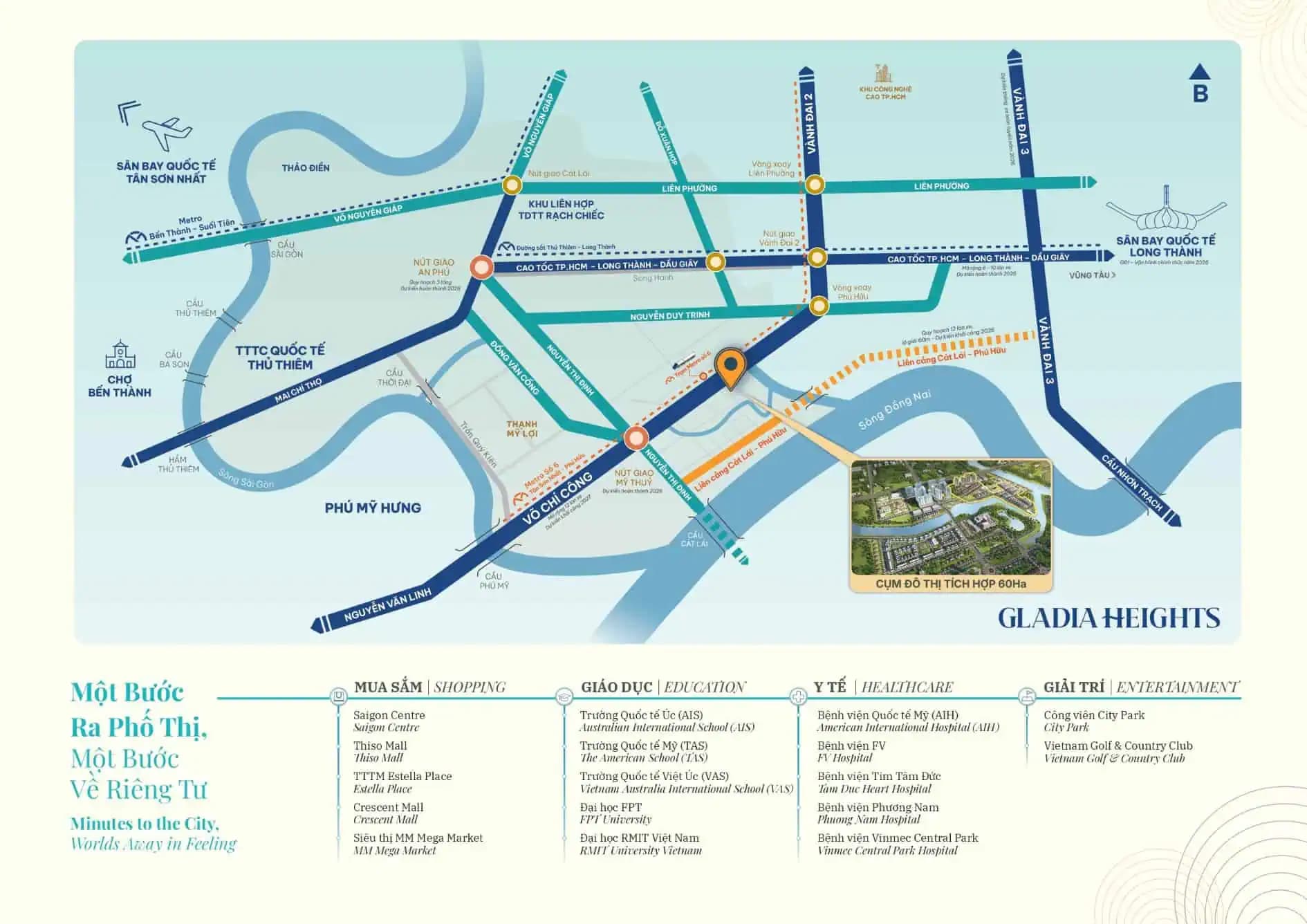 Trái tim của cụm 60 hecta