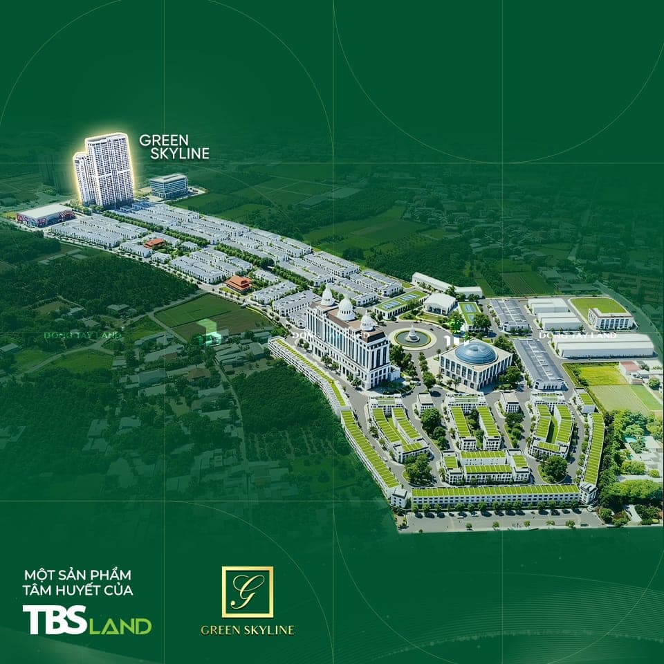 Green Skyline master-plan aerial