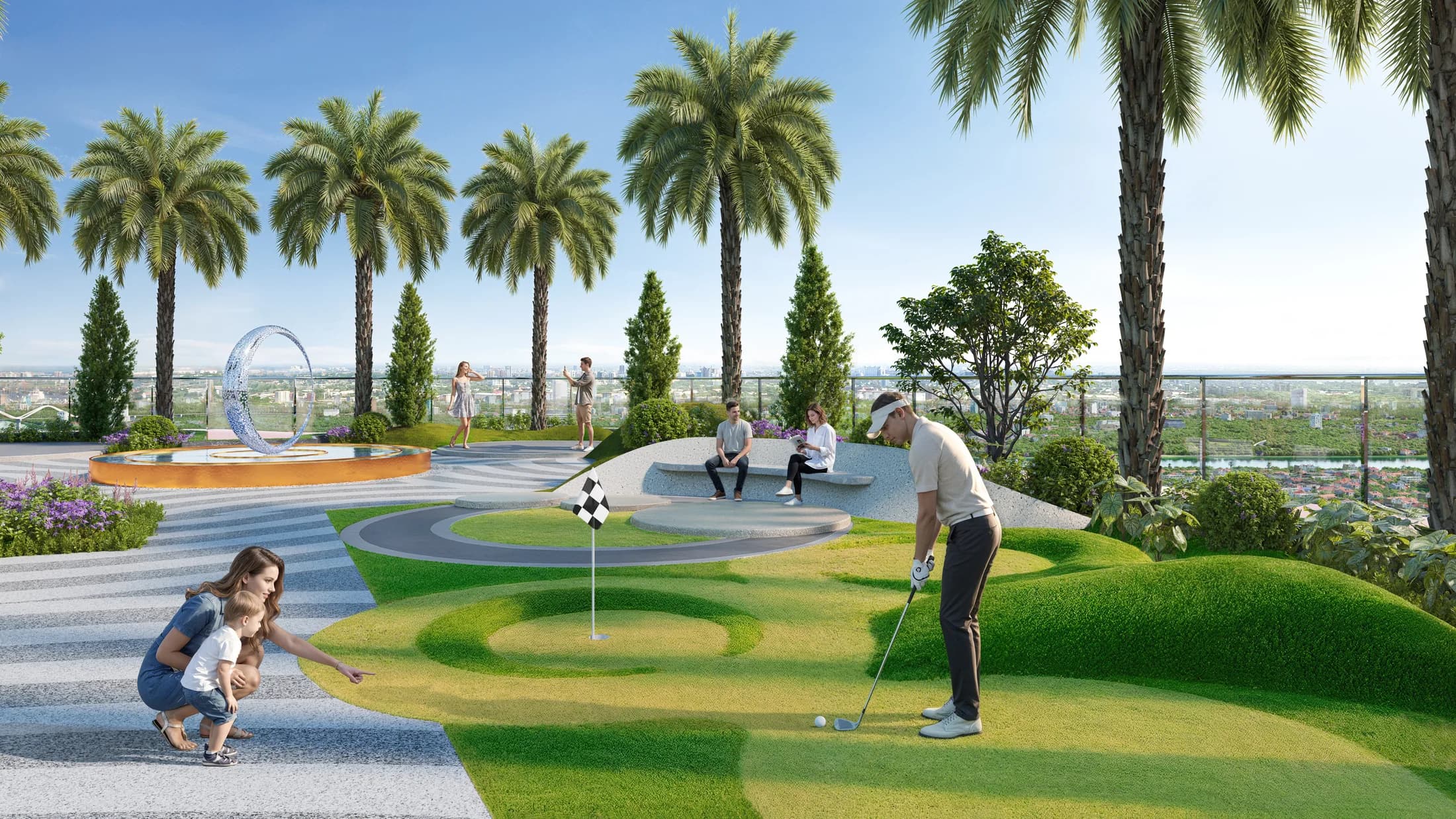 Sân golf mini