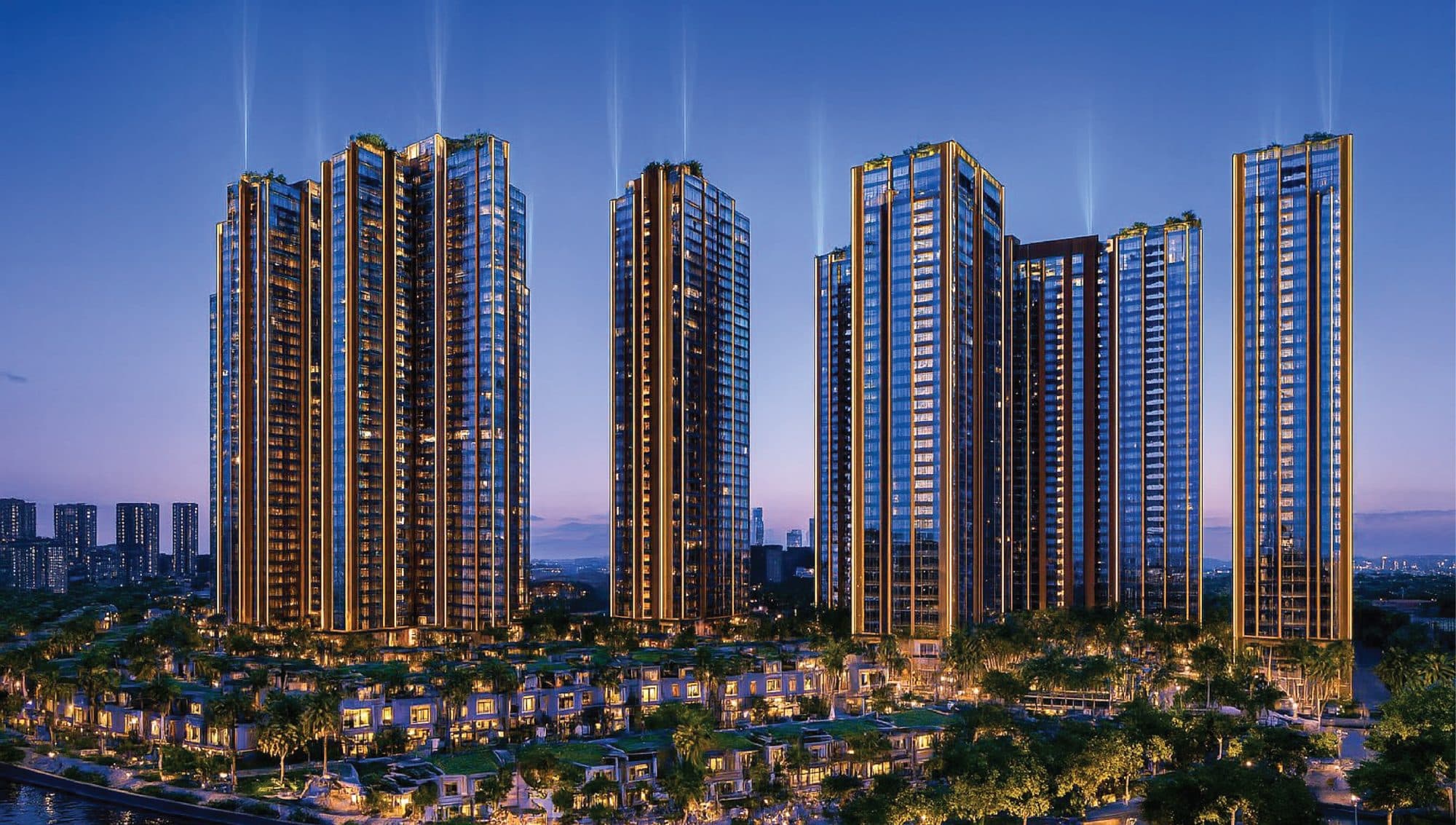Sunshine Sky City aerial view