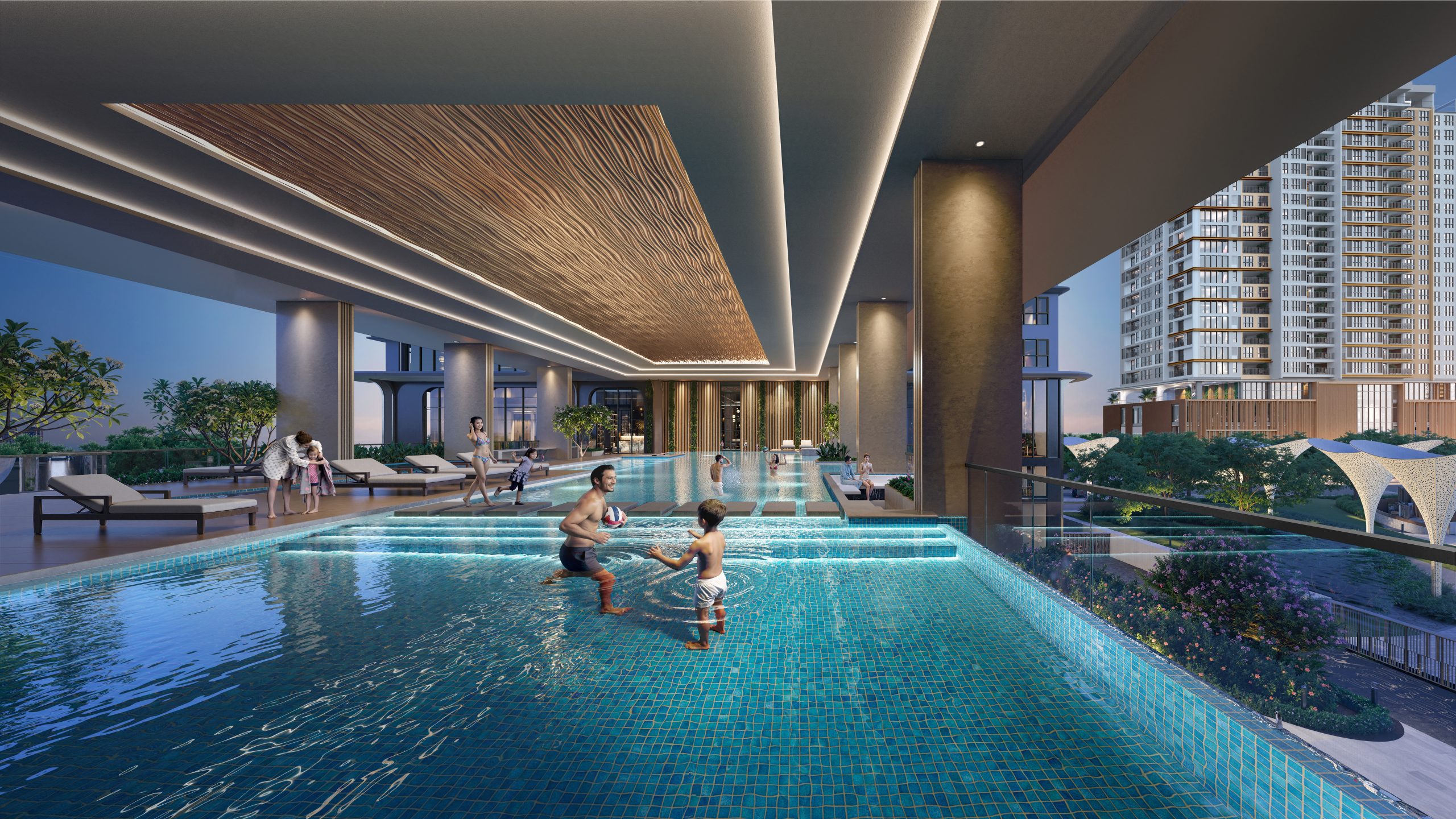 IKI Village amenity — Hồ bơi — Vitalis