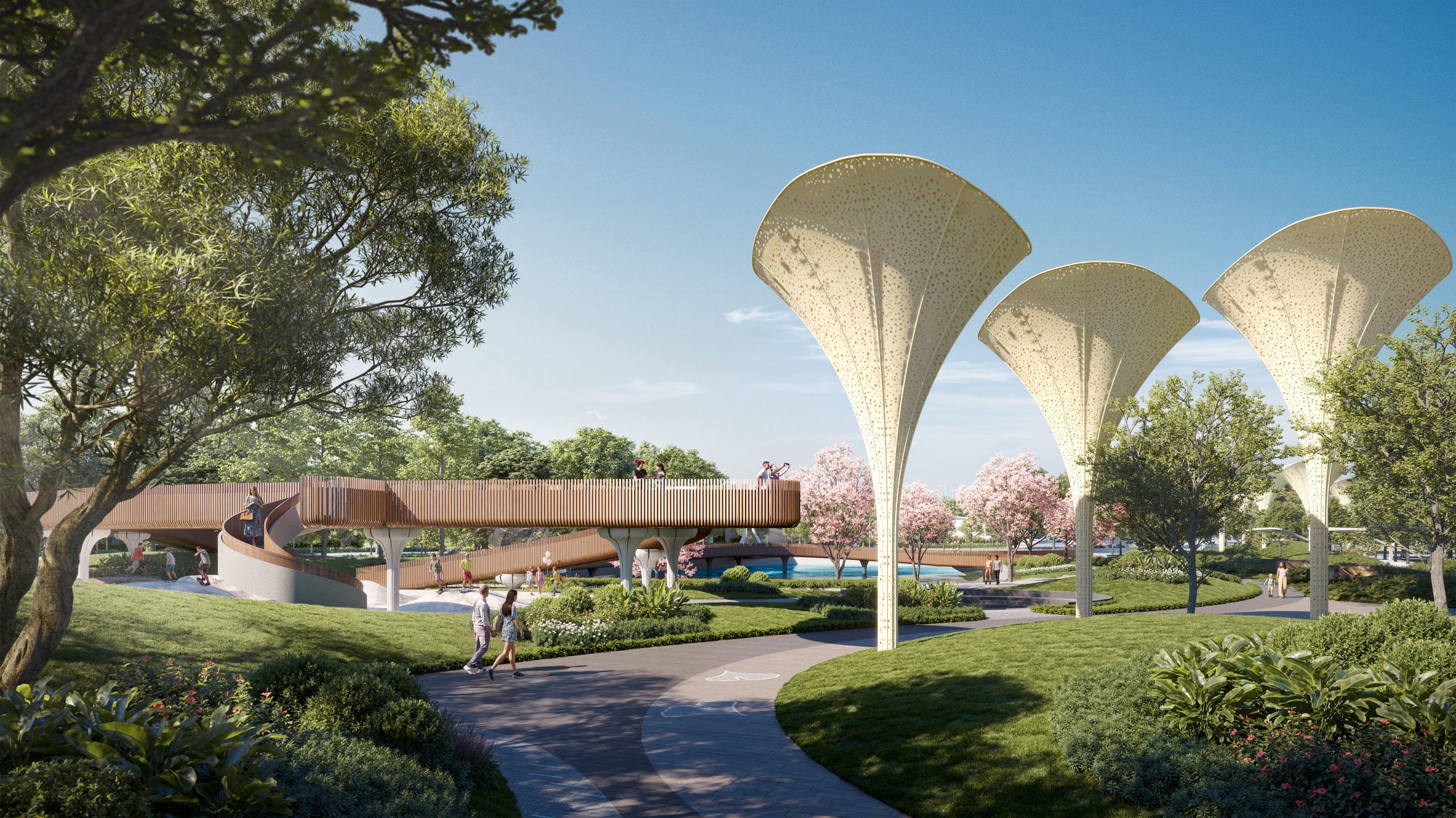 IKI Village amenity — Công viên ven sông III