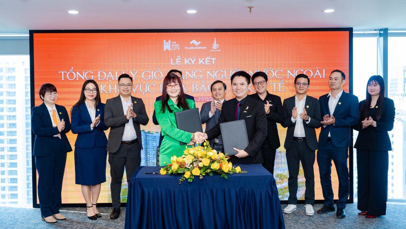 Ký kết Tổng đại lý quốc tế — The Win City