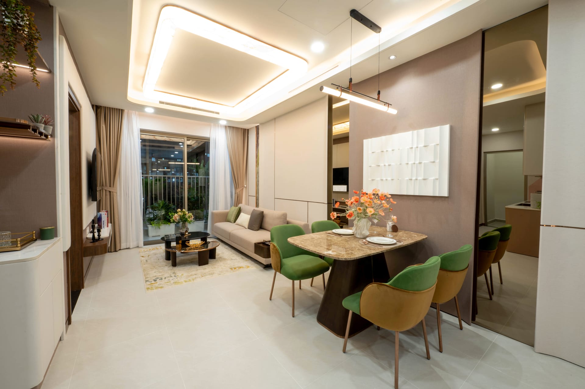 2BR show flat view 5