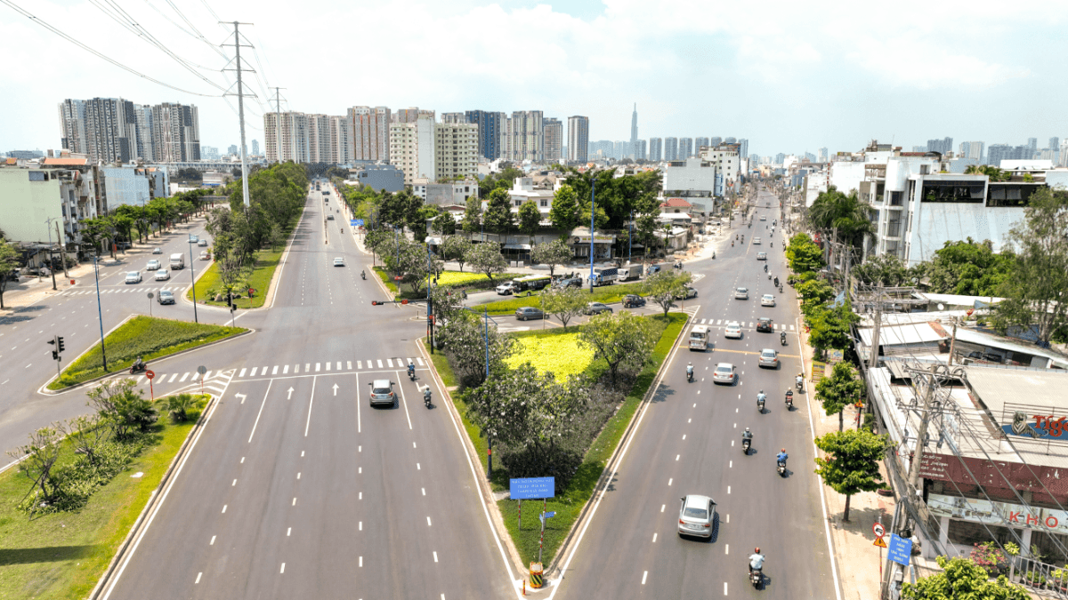 Nút giao Mỹ Thủy đang được đẩy nhanh tiến độ và dự kiến hoàn thành vào quý 3/2026.