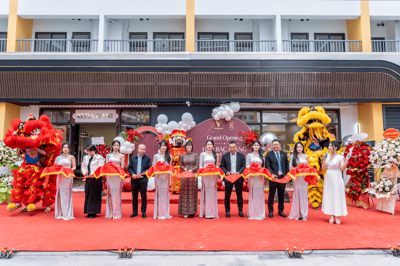 Vietnam Homes Group đã chính thức ra mắt tổ hợp lưu trú – ẩm thực – giải trí đầu tiên tại Việt Yên
