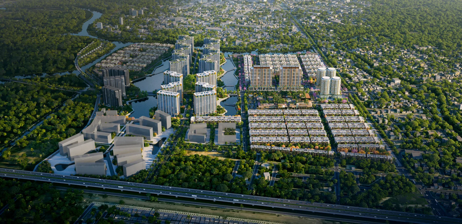 The Global City — master 3D aerial