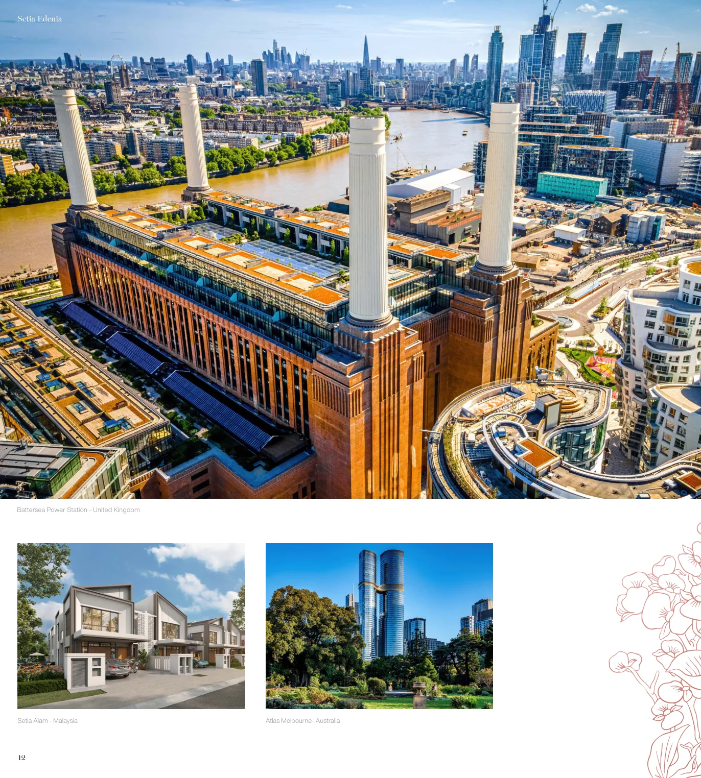 Battersea Power Station, Setia Alam, Atlas Melbourne — S P Setia signature works